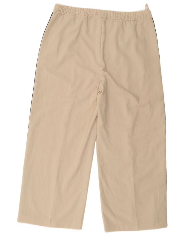 Женские укороченные спортивные брюки Marks & Spencer UK 18 XL из белого полиэстера