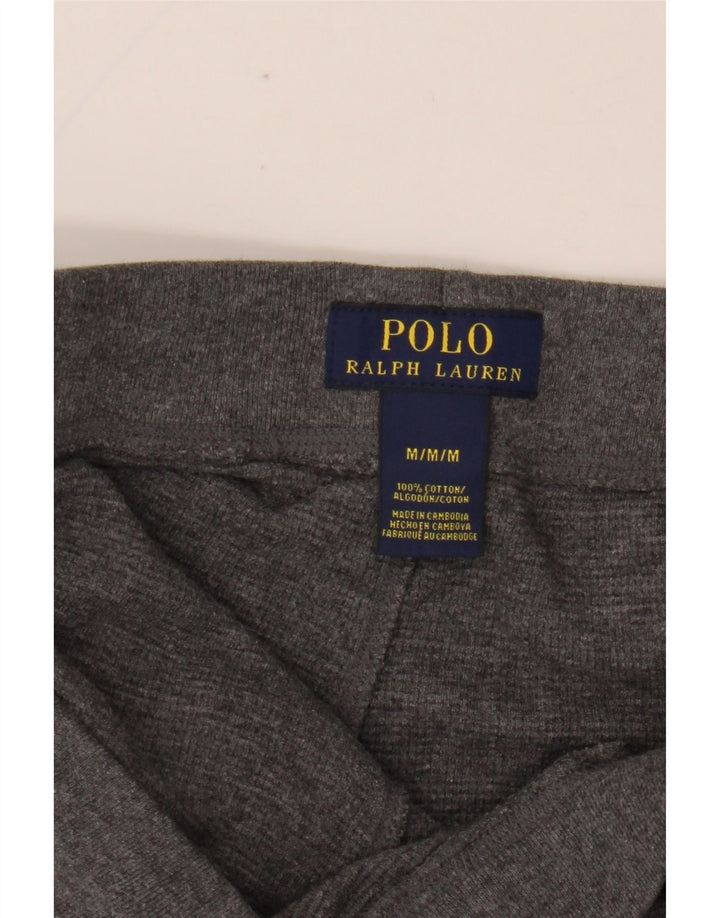 POLO RALPH LAUREN Мужские спортивные брюки среднего серого цвета, хлопок