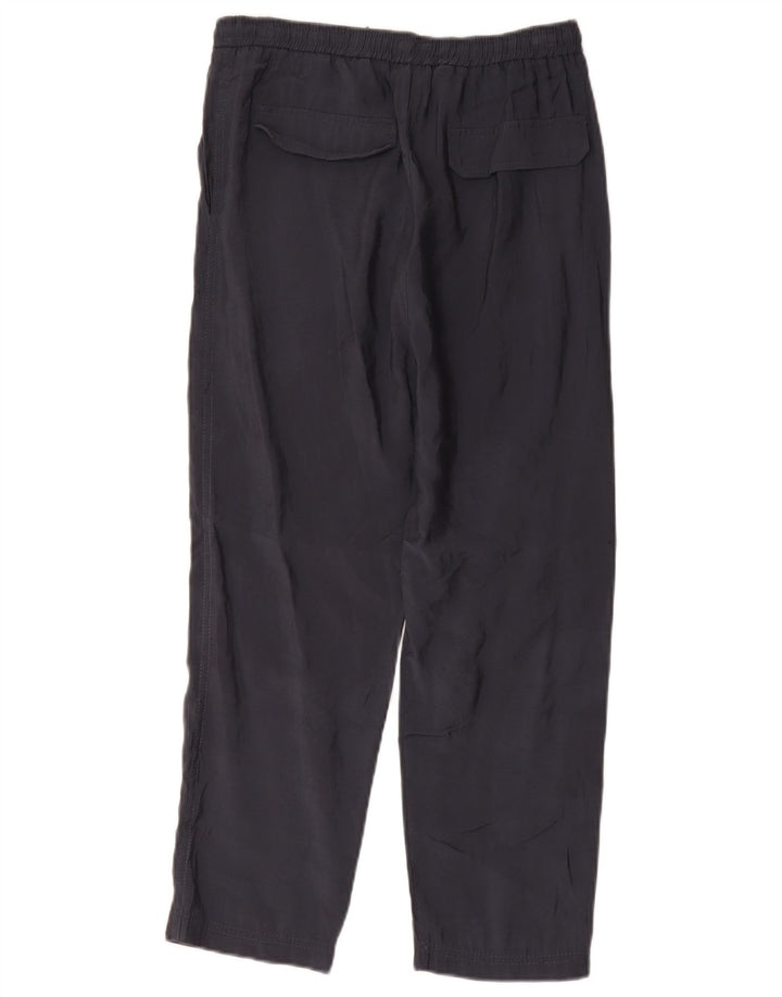 Женские прямые укороченные брюки Zara, маленькие W28 L25, серые