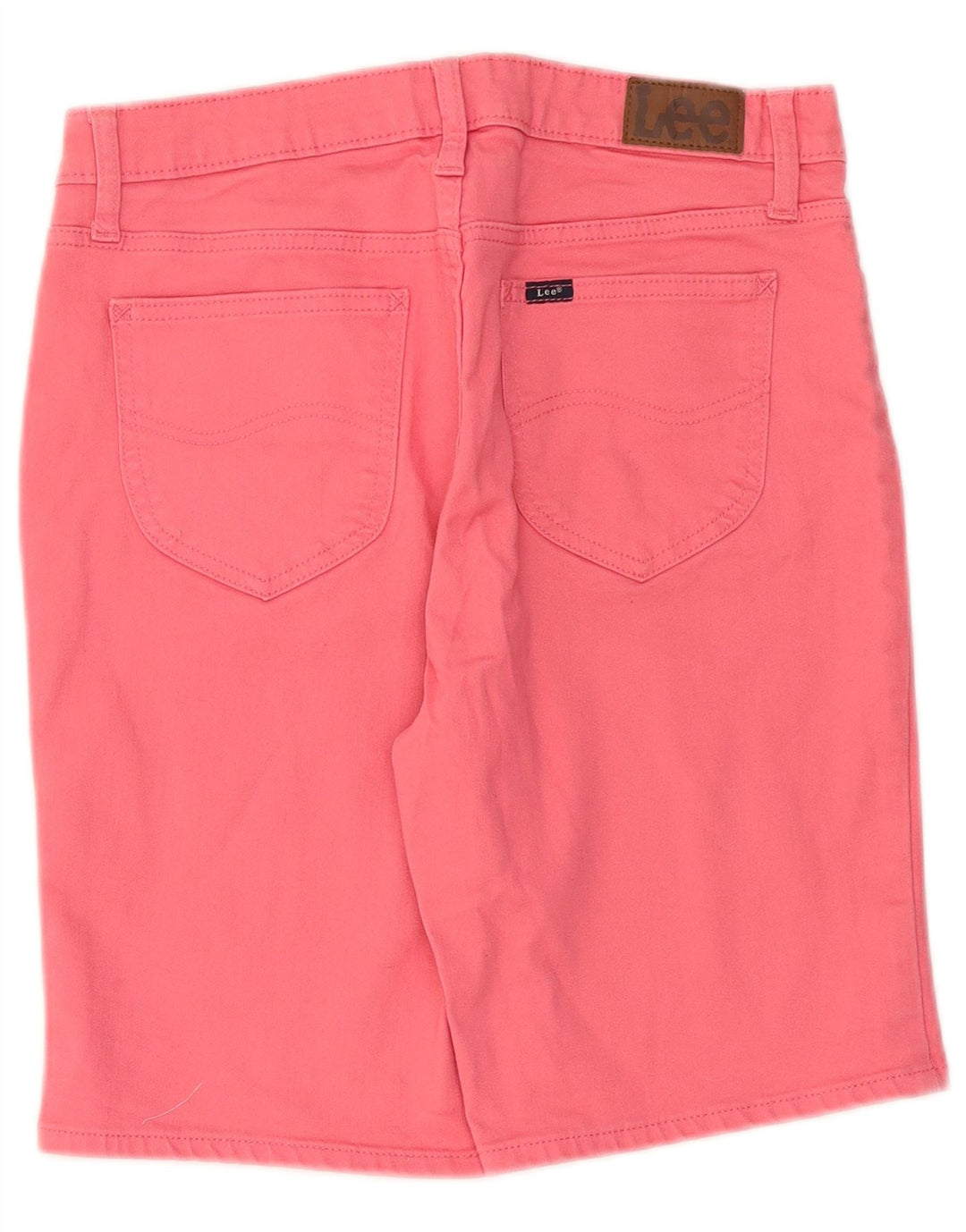 Женские джинсовые шорты Lee US 8 Medium W30 Розовый хлопок
