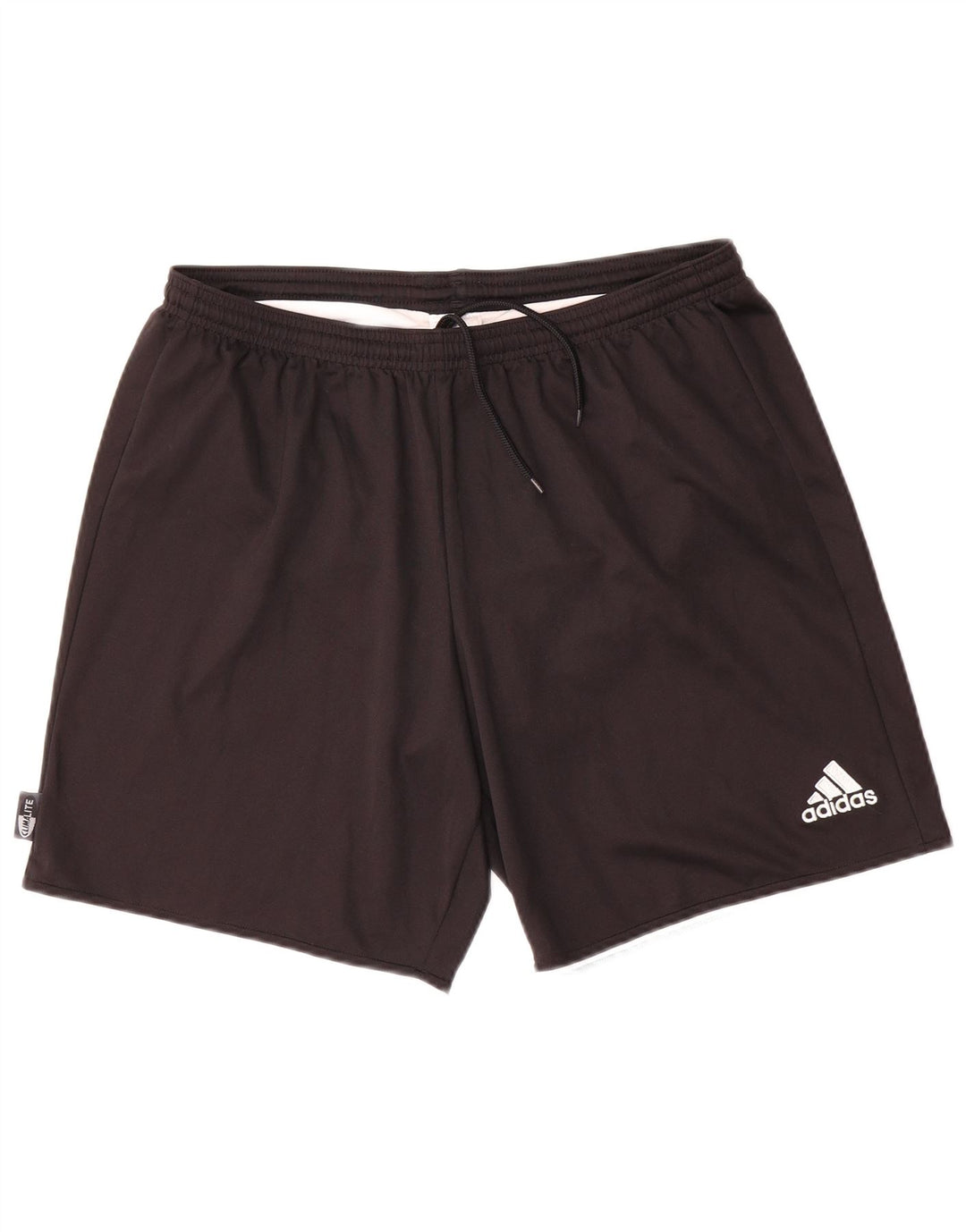 Мужские спортивные шорты Adidas Climalite, средний черный полиэстер