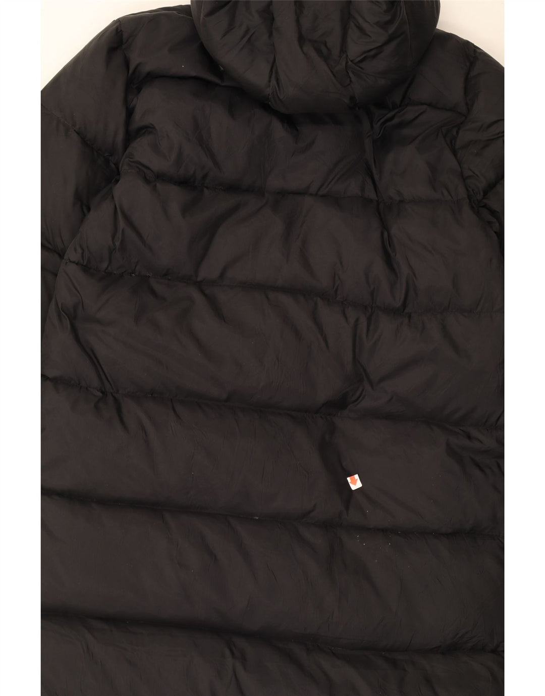 RIFLE Womens Hooded Padded Coat UK 10 Small Black Nylon Vintage Rifle and Second-Hand Rifle from Messina Hembry 