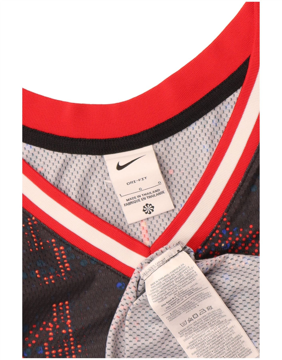 Мужской жилет с рисунком Nike, большой разноцветный полиэстер