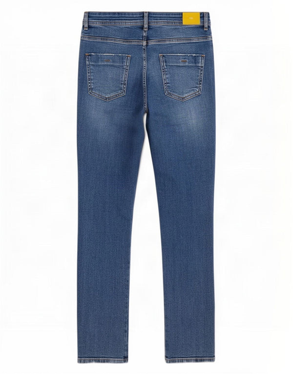 Женские джинсы скинни Zara EU 38, маленькие W28 L27, синие, хлопок