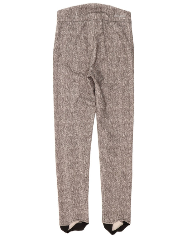 Colmar Женские повседневные брюки со штрипками IT 42 Medium W30 L30 Серые с узором «елочка»