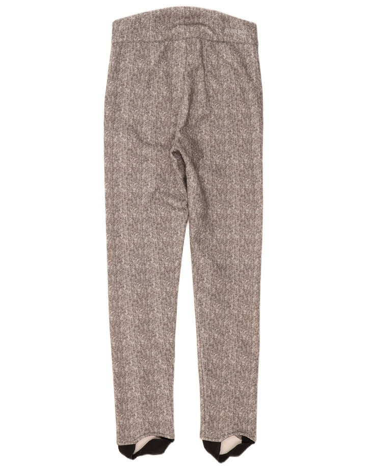 Colmar Женские повседневные брюки со штрипками IT 42 Medium W30 L30 Серые с узором «елочка»