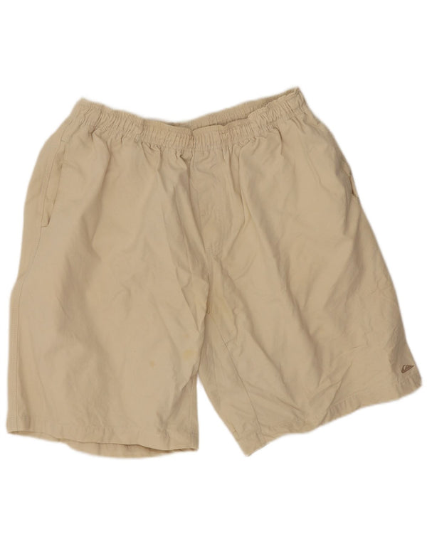 Мужские спортивные шорты Quiksilver XL из хлопка белого цвета