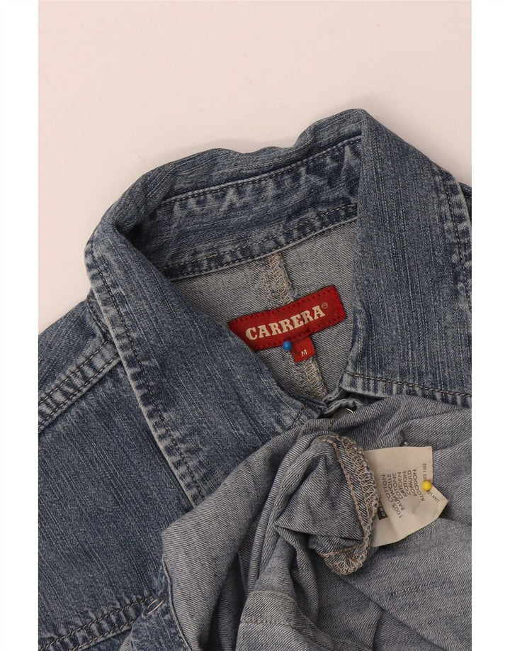 Женская джинсовая рубашка Carrera UK 12, хлопок среднего синего цвета