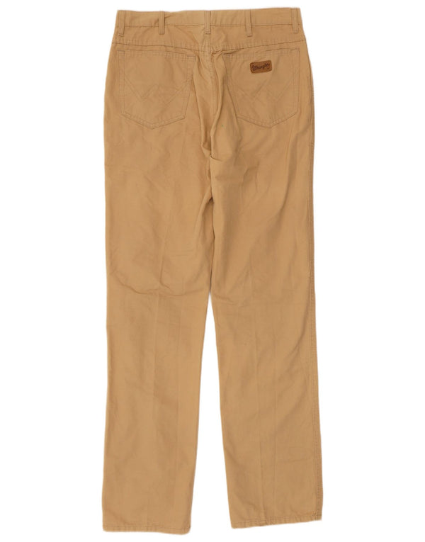 Мужские прямые повседневные брюки WRANGLER Техас W33 L34, бежевый хлопок