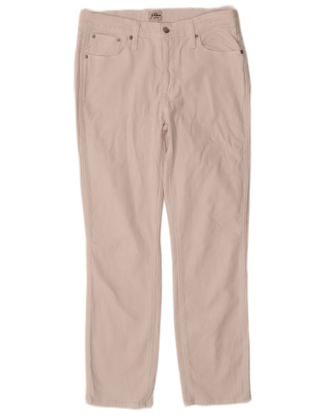 Женские прямые повседневные брюки J. Crew W29 L28, белые