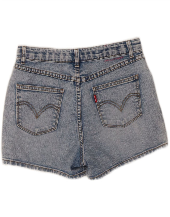 Джинсовые шорты Levi's для девочек 11-12 лет W26, синие