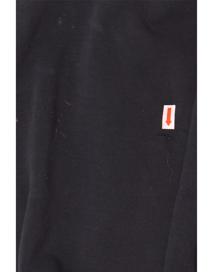 Мужские спортивные брюки Lacoste, размер 3, маленькие, темно-синие, хлопок