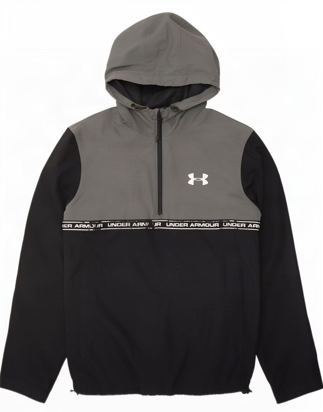 Мужская спортивная куртка с графическим рисунком Under Armour UK 36, маленькая черная