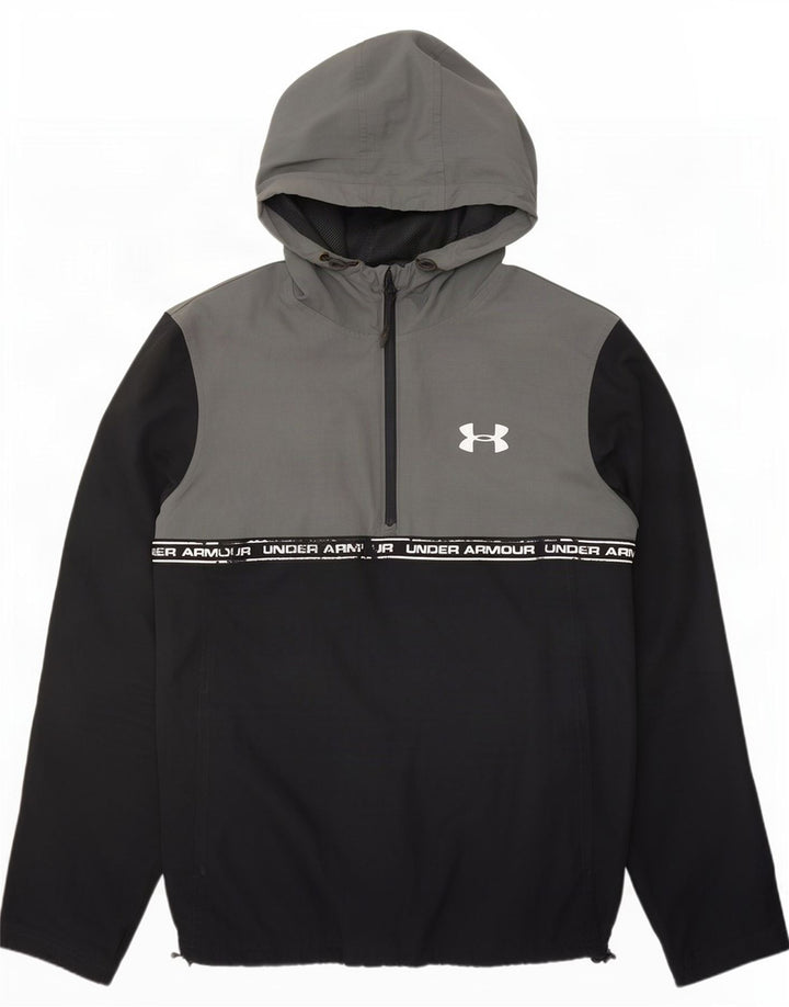 Мужская спортивная куртка с графическим рисунком Under Armour UK 36, маленькая черная