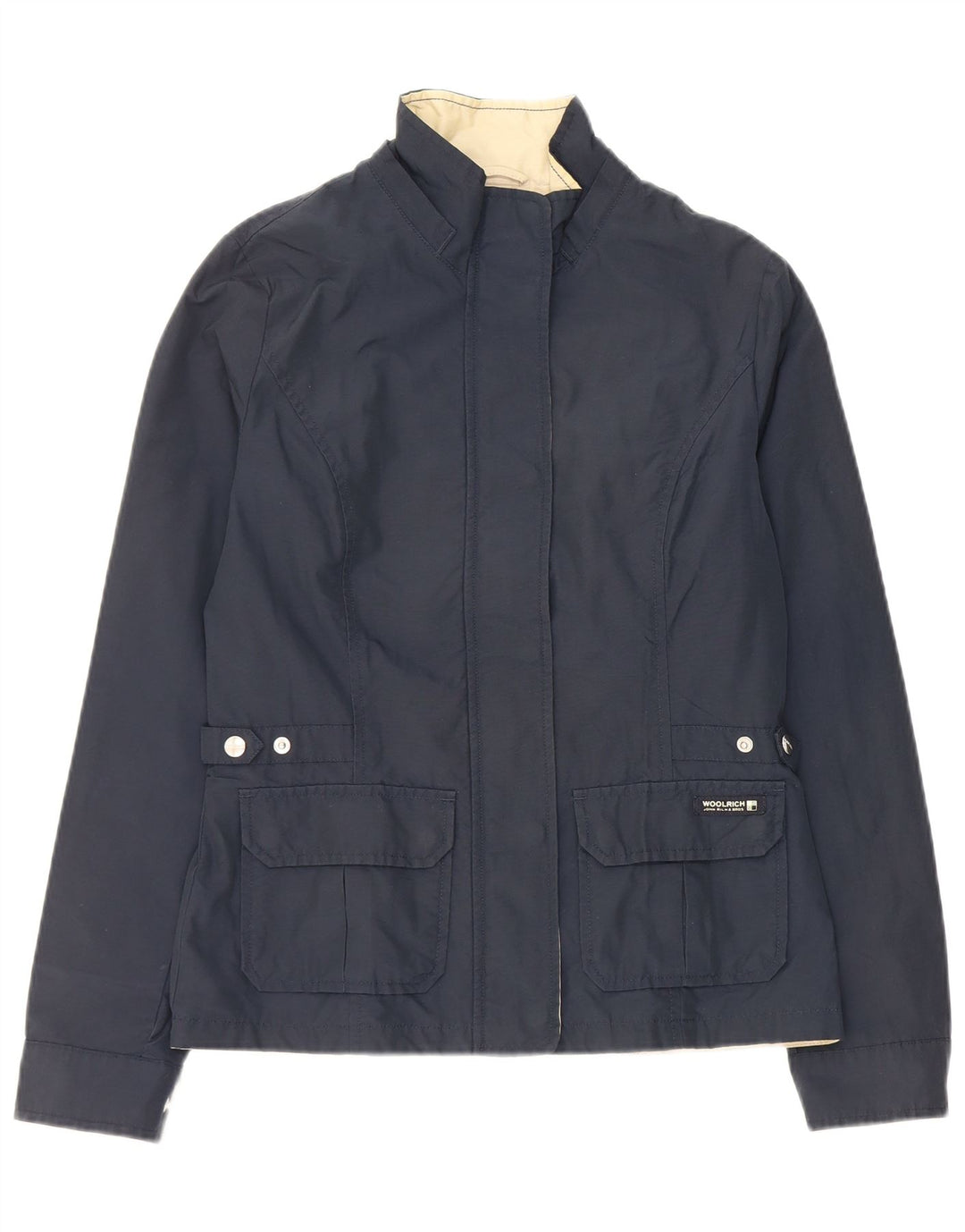 Женская куртка Woolrich UK 14, большой размер, темно-синий, хлопок