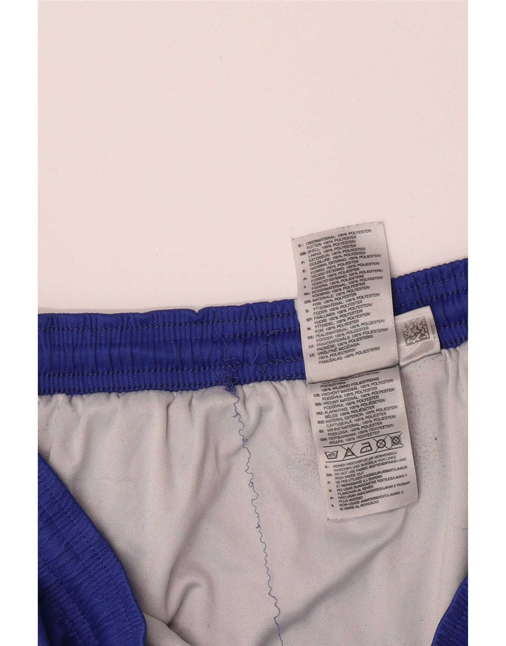 Мужские спортивные шорты Adidas UK 36, большие синие, полиэстер