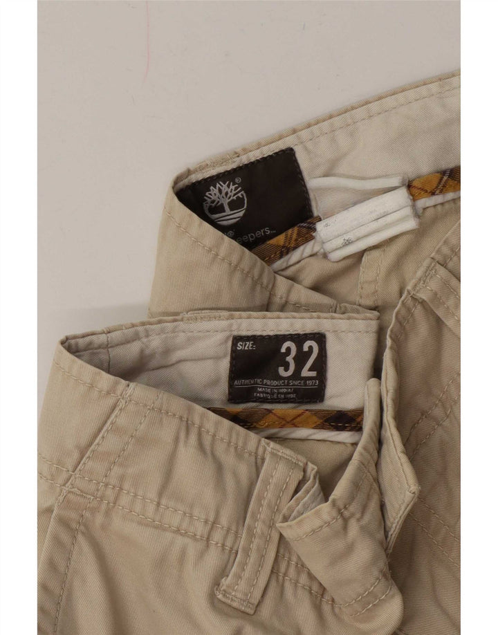Мужские шорты чинос Timberland W32 средние бежевые
