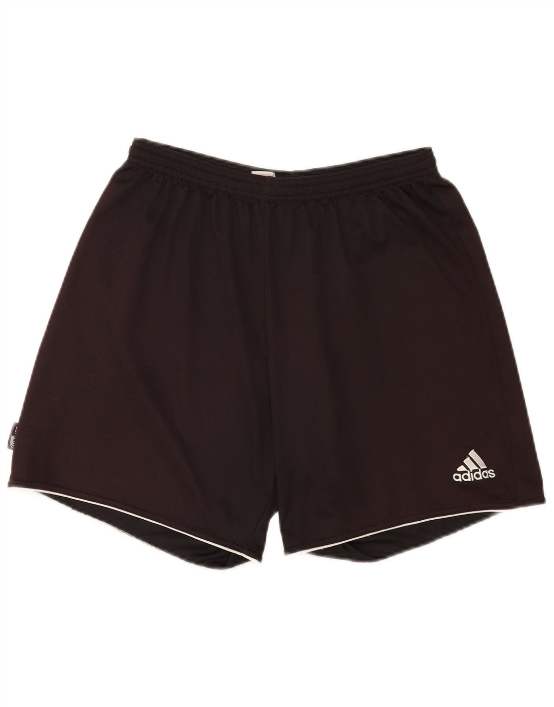 Мужские спортивные шорты Adidas Climalite, большие черные из полиэстера