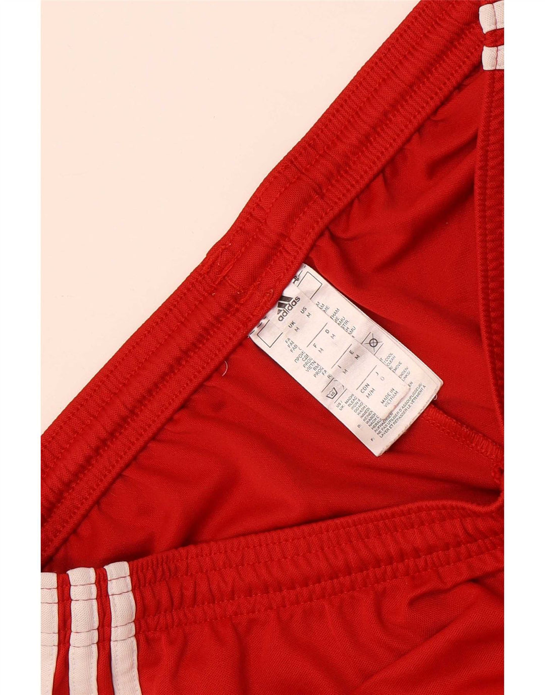 Мужские спортивные шорты Adidas Regular с графикой, средний красный полиэстер, спортивные