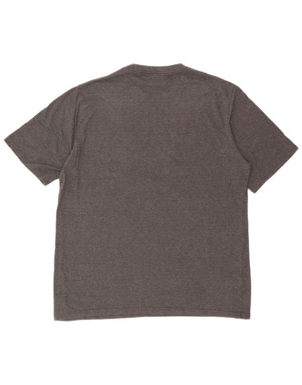 Мужская футболка с рисунком Under Armour Heat Gear, топ 2XL, серый хлопок