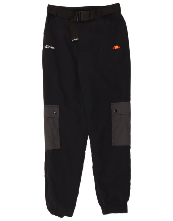 Брюки карго женские Ellesse UK 12 Medium W30 L30 Темно-синие с цветными блоками