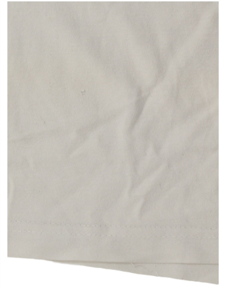 Мужская футболка стандартного кроя Nike с рисунком, топ XL, белый хлопок