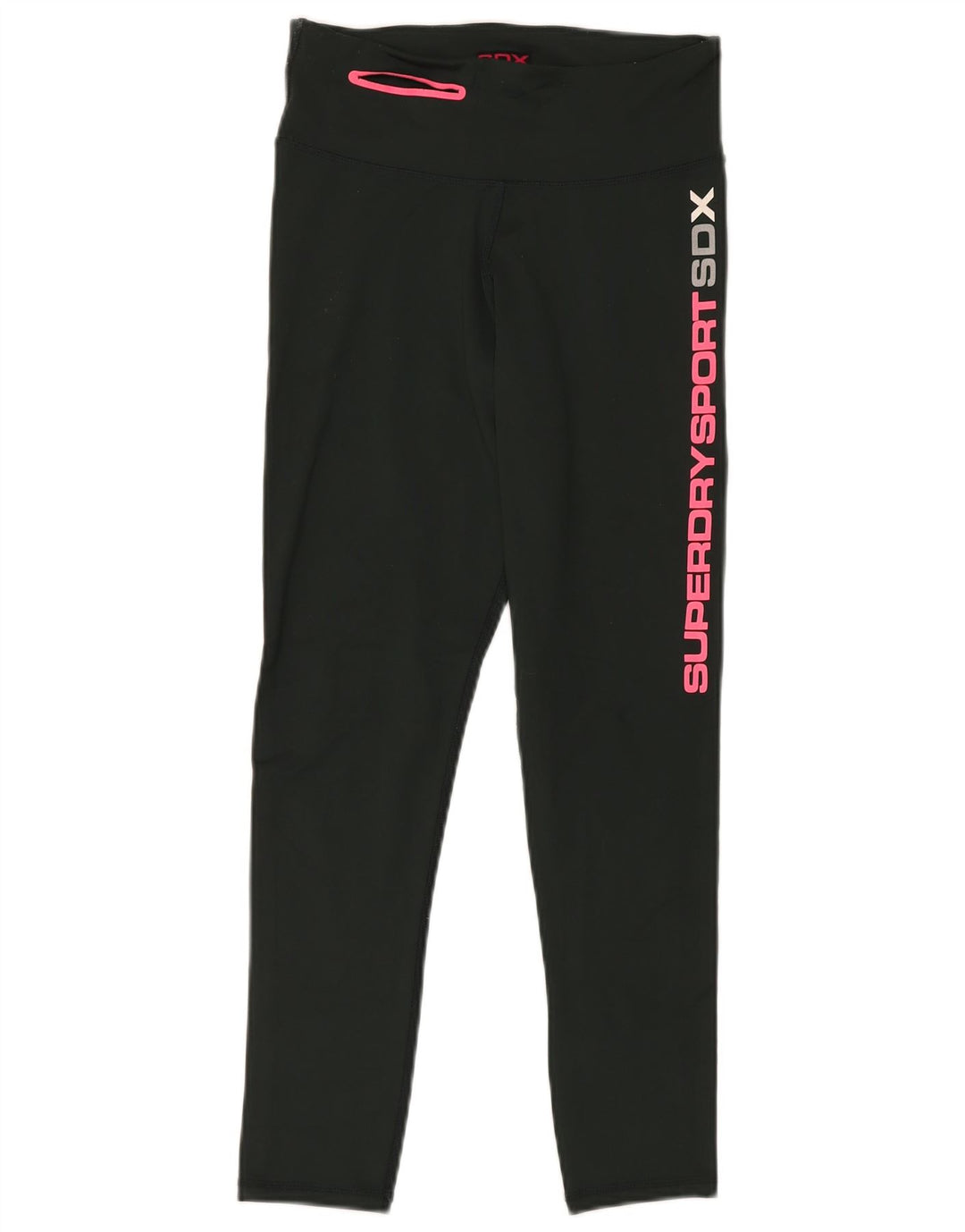 SUPERDRY Женские леггинсы с рисунком UK 10, маленькие, зеленые, полиамид