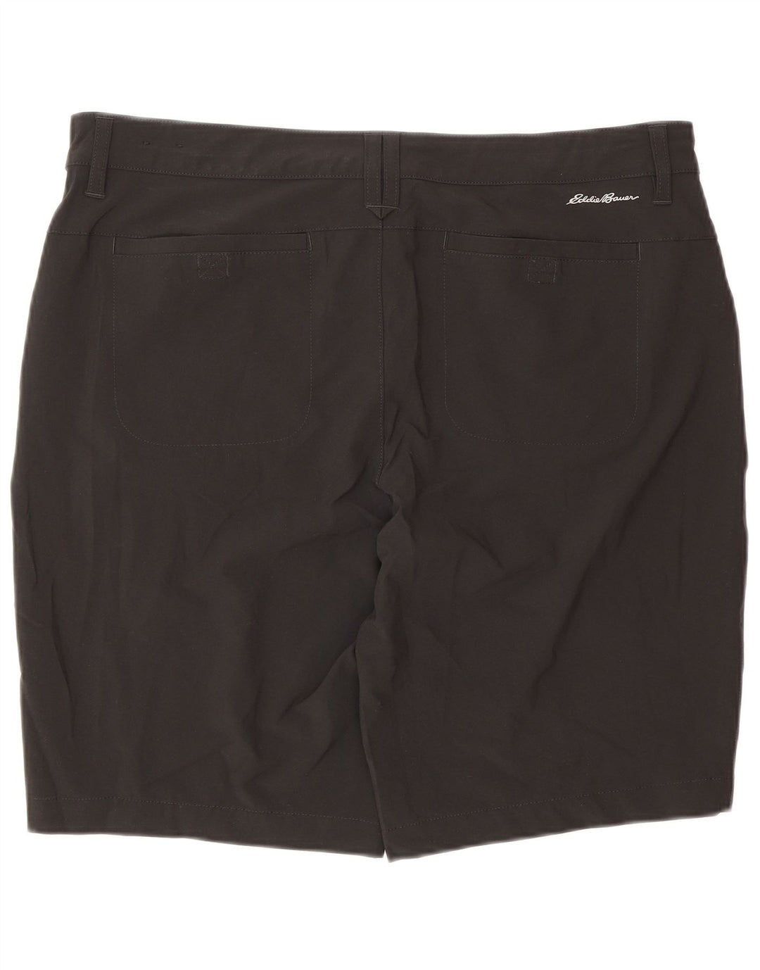Женские повседневные шорты Eddie Bauer, США 14 XL W34, черный полиэстер