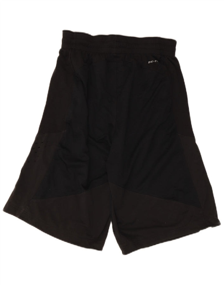 Мужские спортивные шорты Nike Dri Fit, средний черный полиэстер