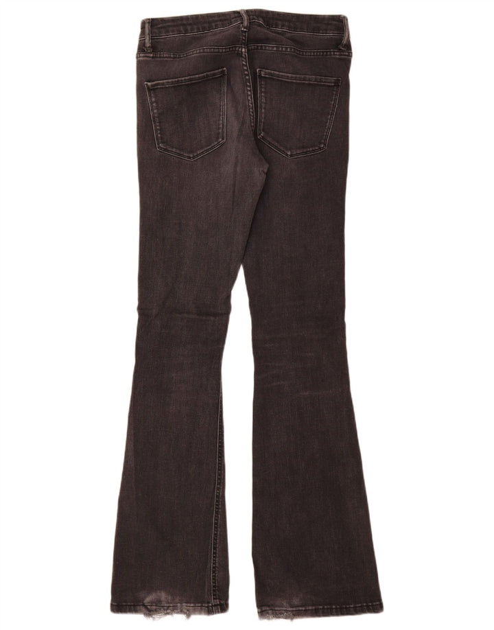 Женские расклешенные джинсы Zara EU 38 Small W28 L32 Серые