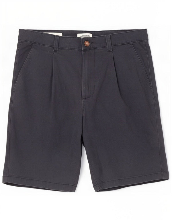 Женские шорты чинос стандартного кроя Jack & Jones, средние W30, темно-синие, хлопковые