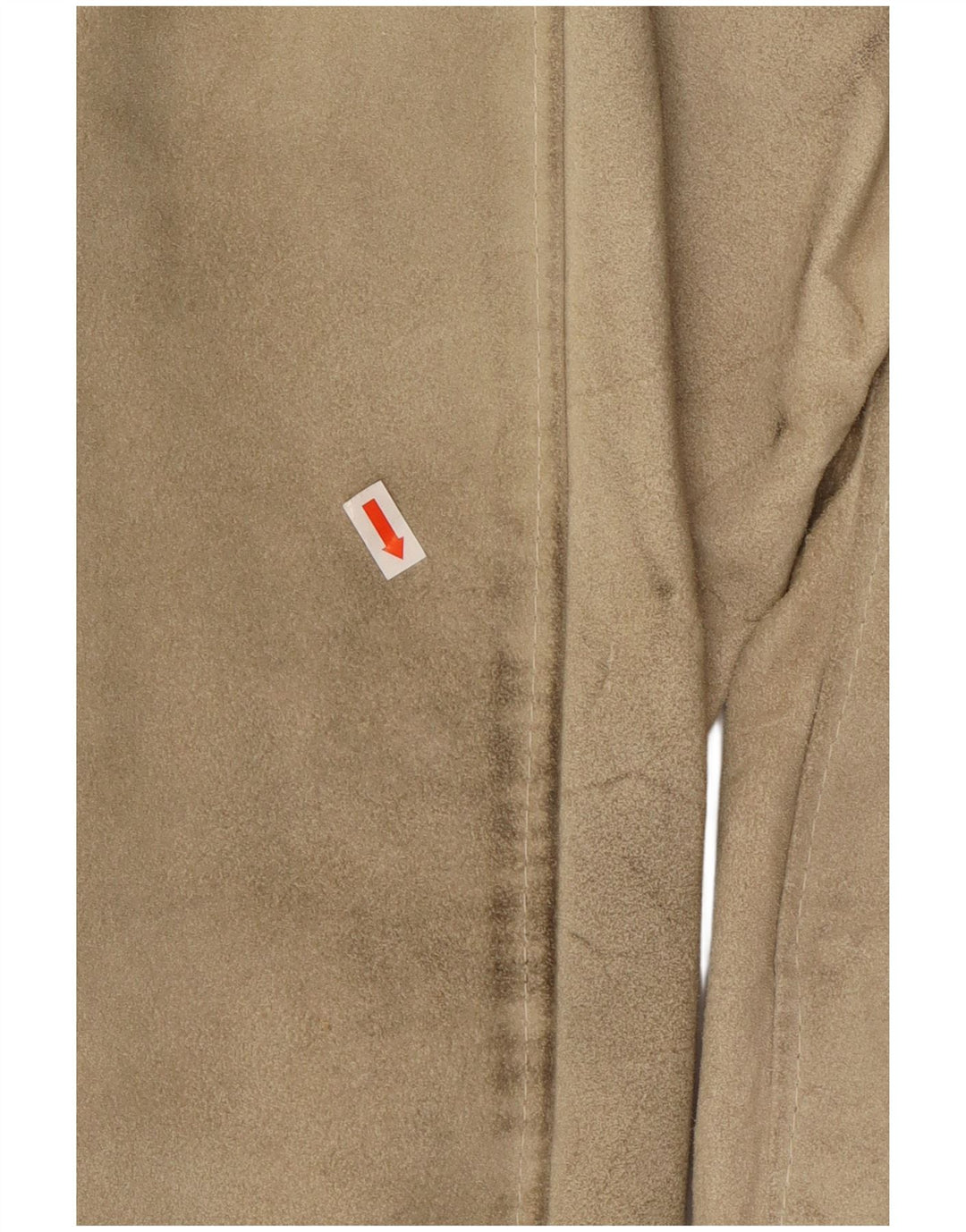 Винтажная мужская замшевая куртка IT 48 Medium Beige Leather