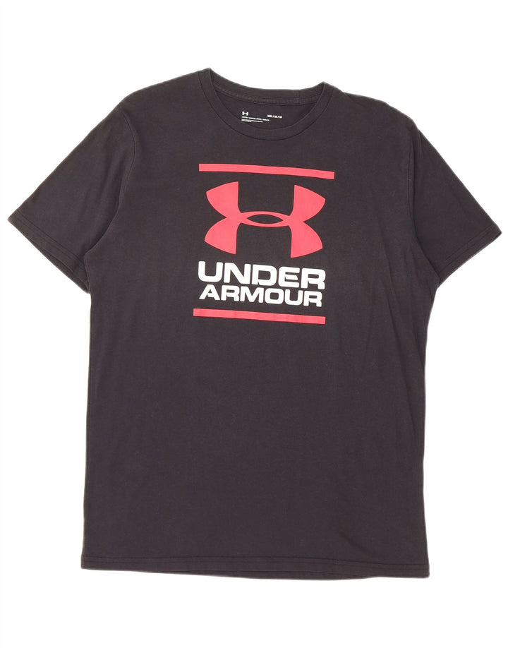 Мужская футболка с рисунком Under Armour, средний черный