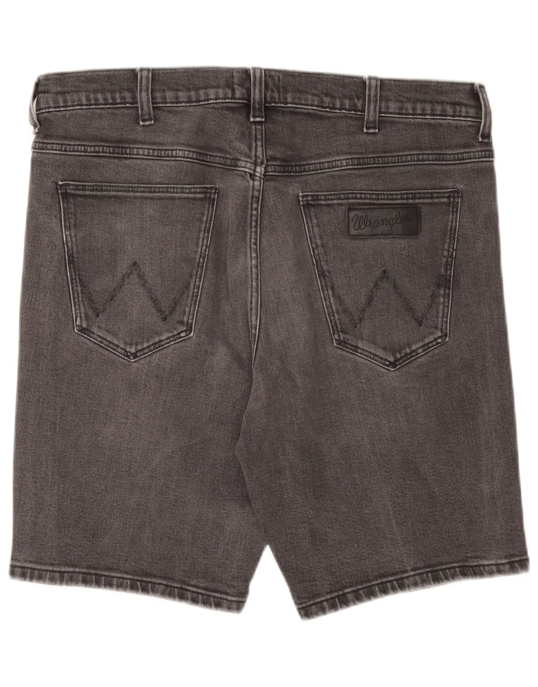 Мужские джинсовые шорты Wrangler стандартного кроя W34, большие серые, хлопковые