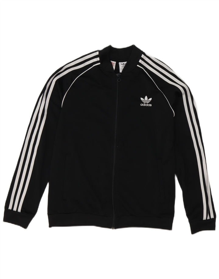 Спортивный костюм Adidas для мальчиков 13-14 лет, черный полиэстер