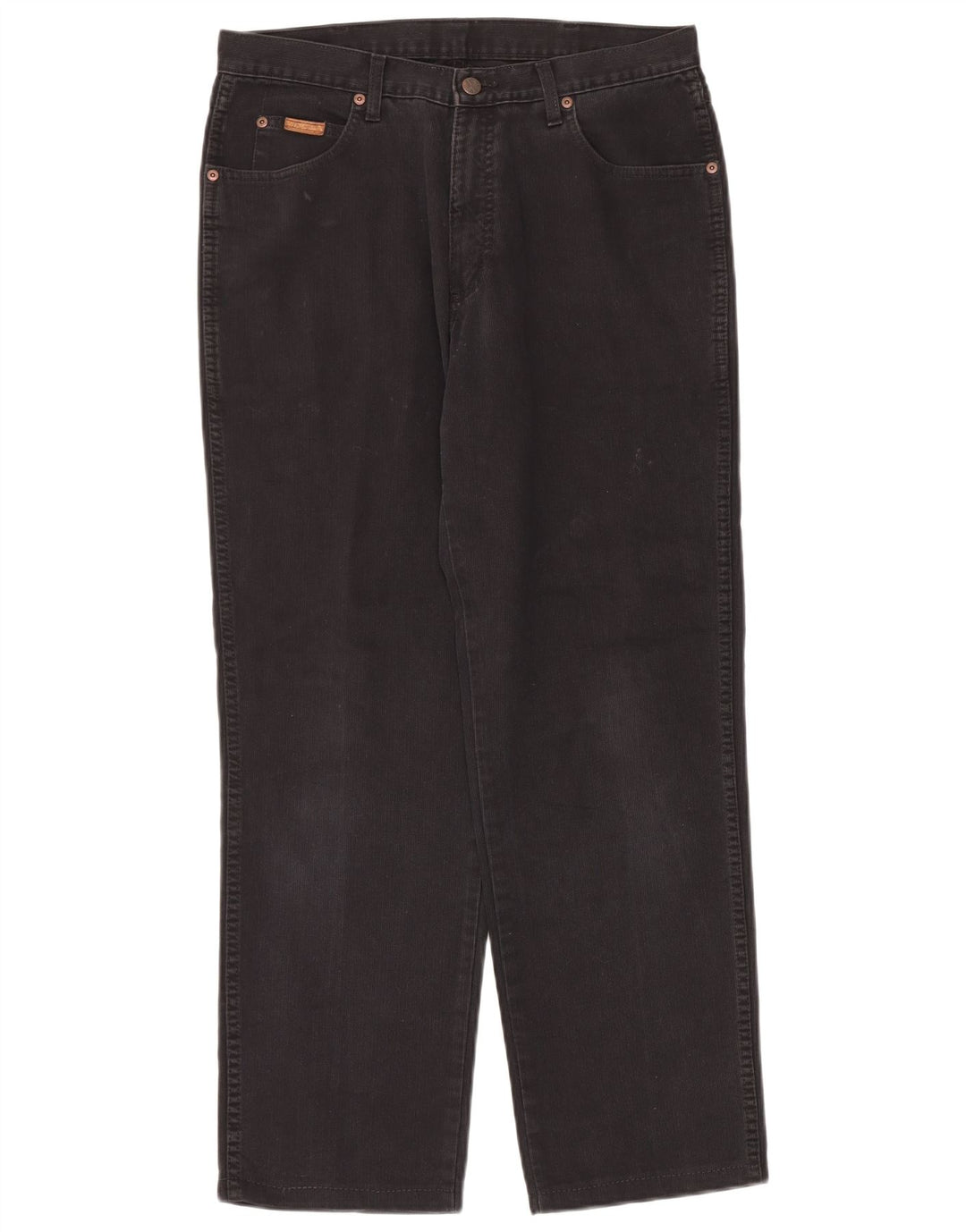 Мужские прямые повседневные брюки Wrangler W32 L30 черные
