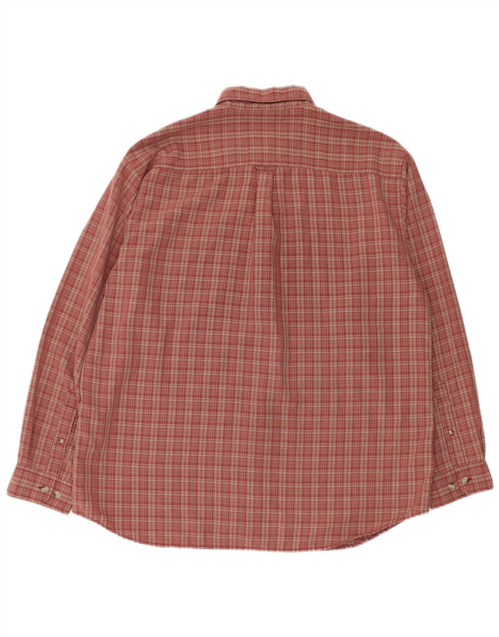 Мужская рубашка Columbia в клетку 2XL, красная клетка из модала