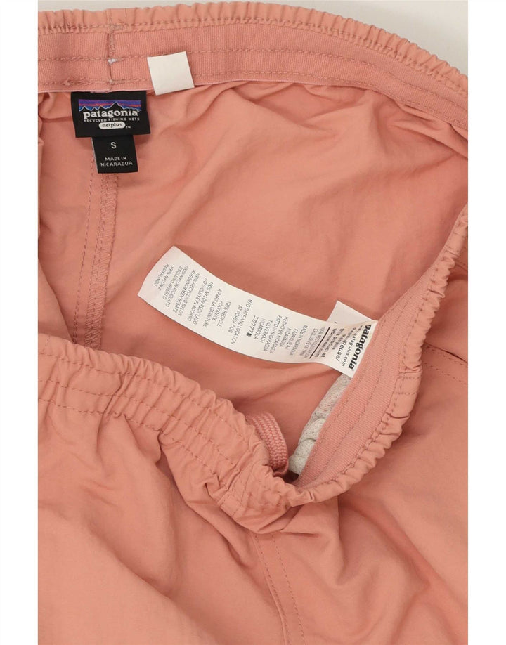 Женские спортивные шорты Patagonia UK 10, маленькие розовые, полиэстер