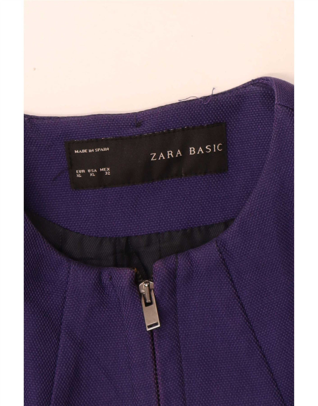 Женское пальто Zara UK 18 XL фиолетовое