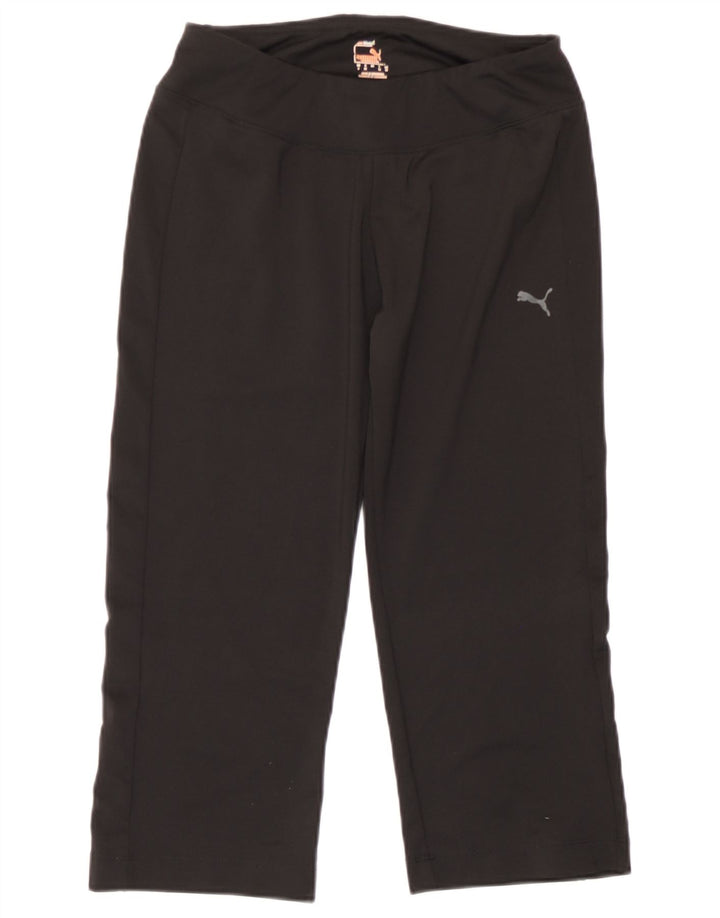 Женские спортивные брюки-капри Puma UK 10, маленькие черные