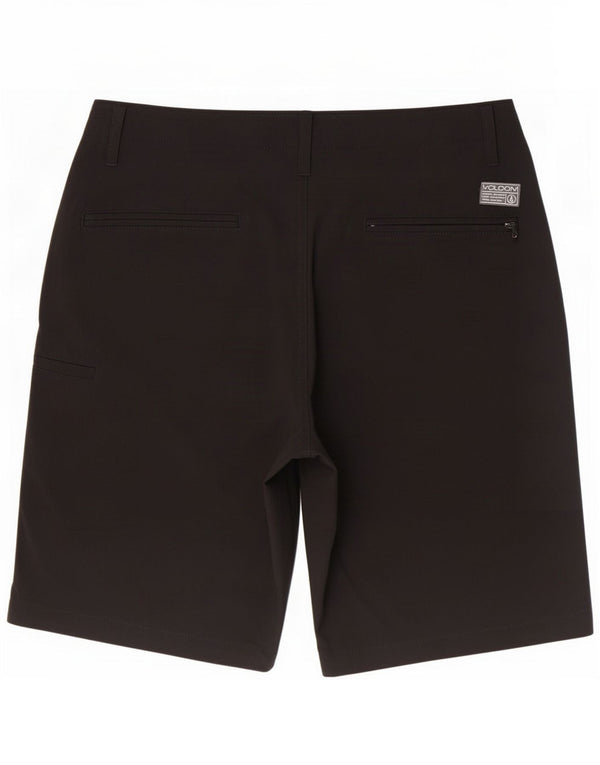 Мужские шорты чинос Volcom, большие W34, черные, полиэстер