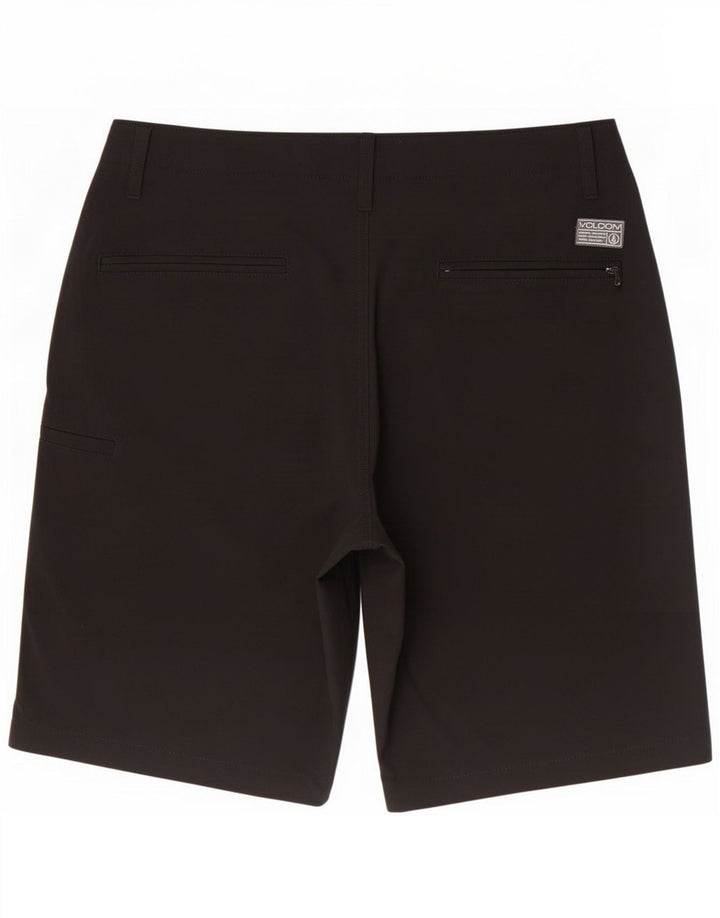 Мужские шорты чинос Volcom, большие W34, черные, полиэстер