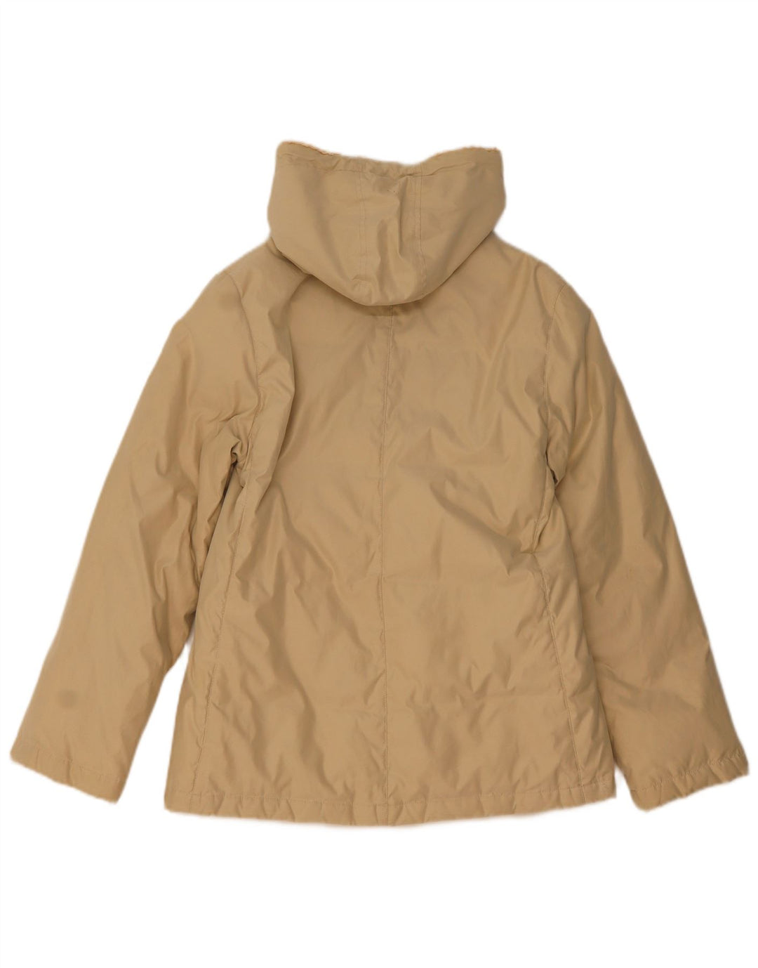 Fila Женская ветровка с капюшоном UK 12 Средний Бежевый Полиэстер