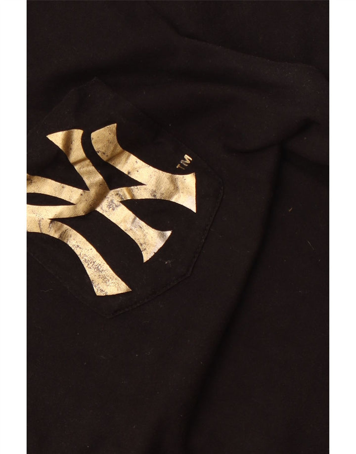 Женская туника MAJESTIC New York Yankees с графическим рисунком, Великобритания 16, большая черная