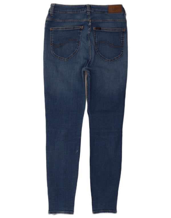 Женские джинсы скинни Lee Scarlett с высокой посадкой W29 L25, синий хлопок