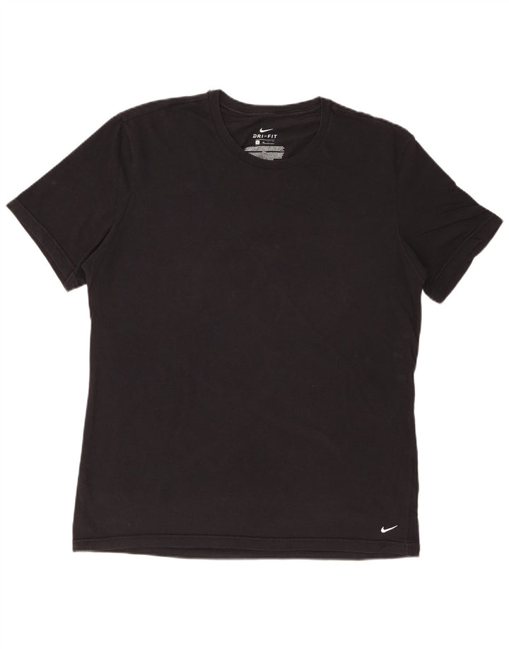 Мужская футболка NIKE Dri Fit Top XL, черный хлопок