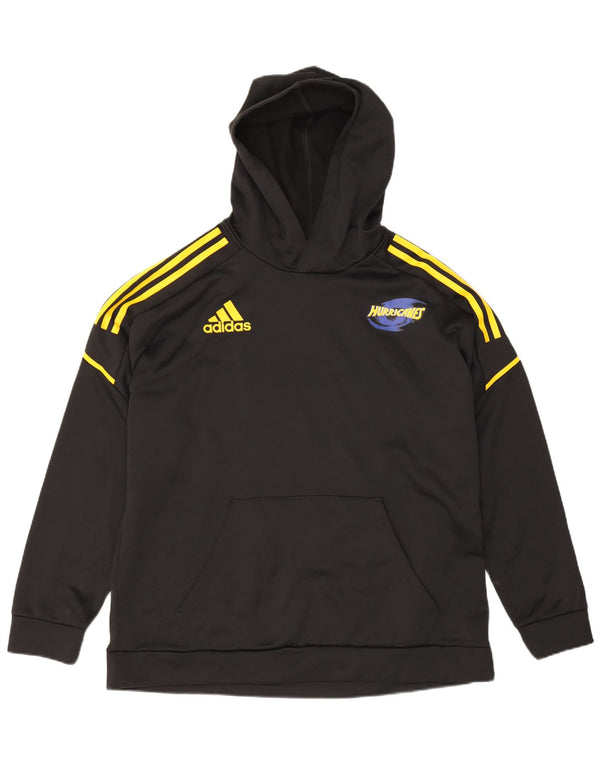 Мужская толстовка с капюшоном Adidas Adidas XL, черный полиэстер