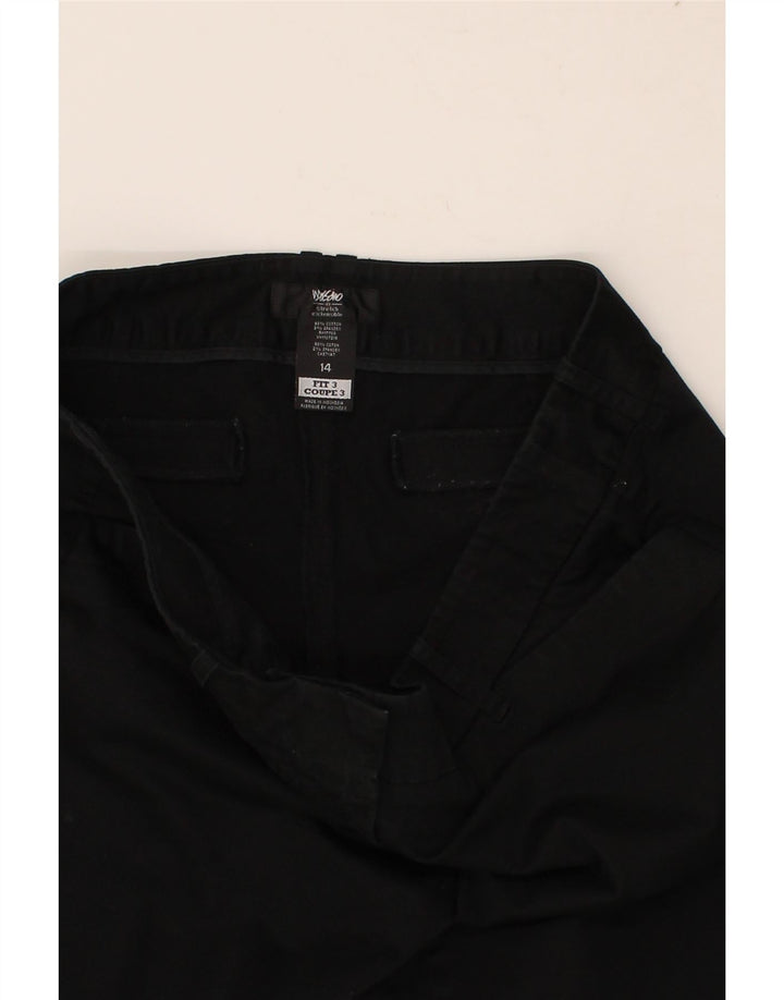MOSSIMO Womens Casual Shorts US 14 XL W36  Black Cotton Vintage Mossimo and Second-Hand Mossimo from Messina Hembry 