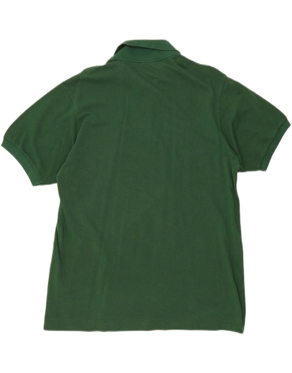 Мужская рубашка-поло Lacoste, размер 6 XL, зеленый хлопок