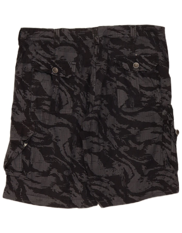 Billabong Мужские шорты карго с рисунком W40 XL Серый камуфляж